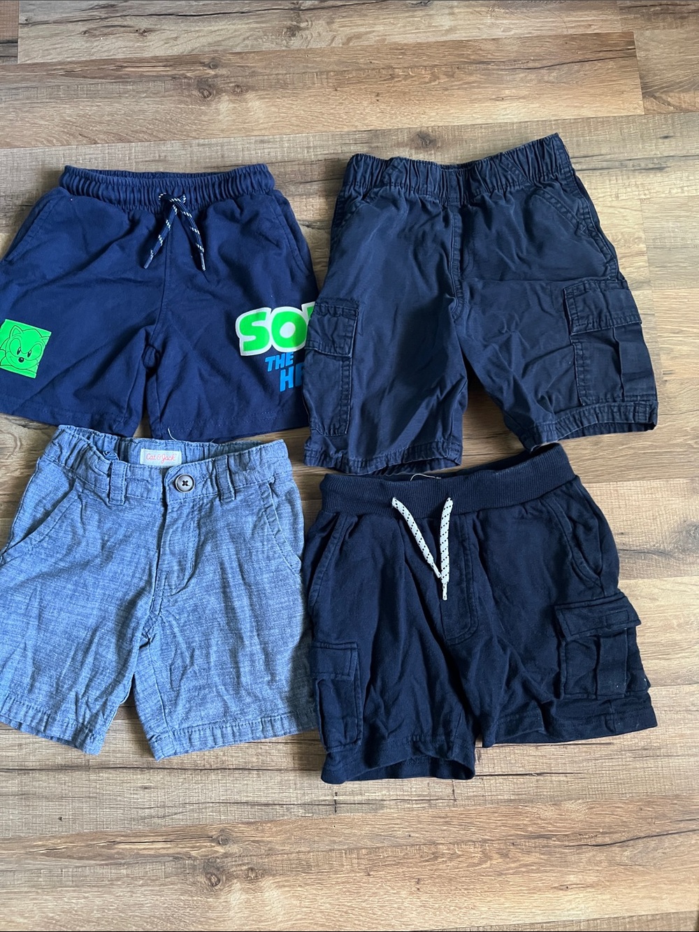 Cat &jack the children palace boys 4T shorts 4pc blue
